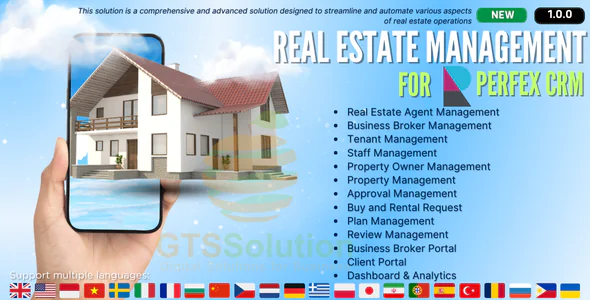 Real Estate Management module for Perfex CRM